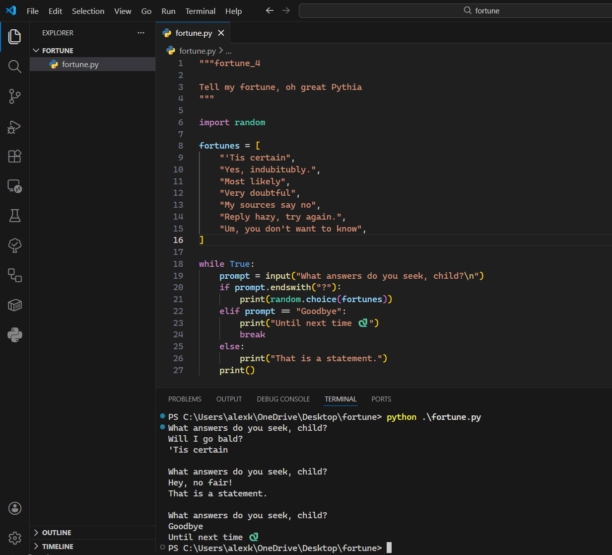 Example fortune_4.py usage
